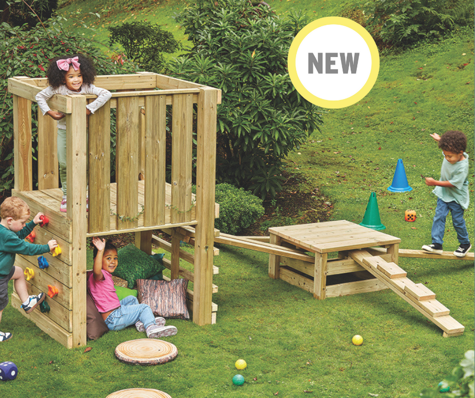 The Preschool Adventure Climbing Set