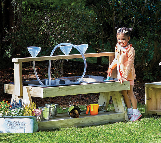 Toddler Double Sand and Water Station