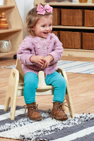Sturdy Chair with Pommel - Pack of 2