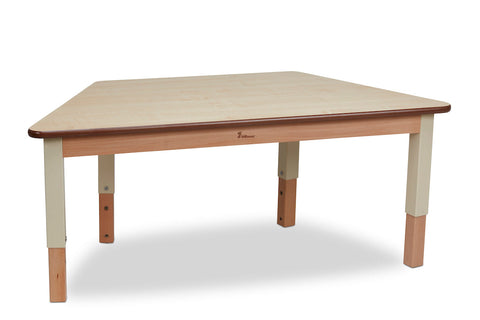 Trapezoid Table Height Adjustable