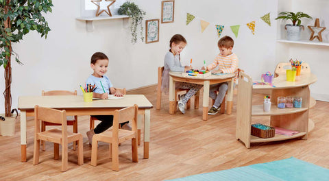 Medium Rectangular Table Height Adjustable