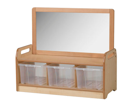Low Mirror Storage Unit