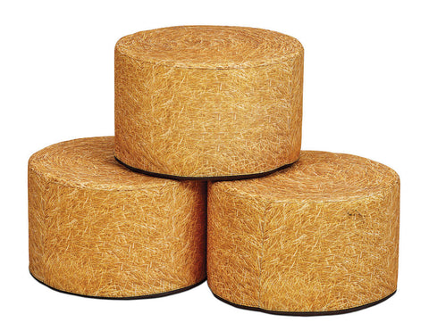 Round Hay Bale Seat (set of 3)