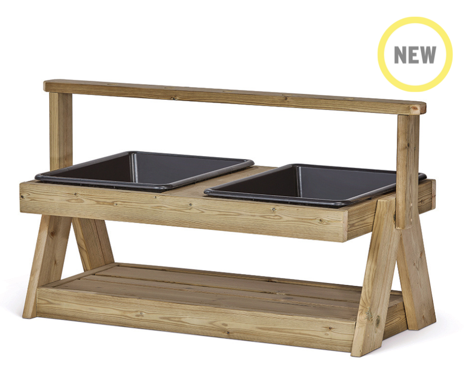 Toddler Double Sand and Water Station