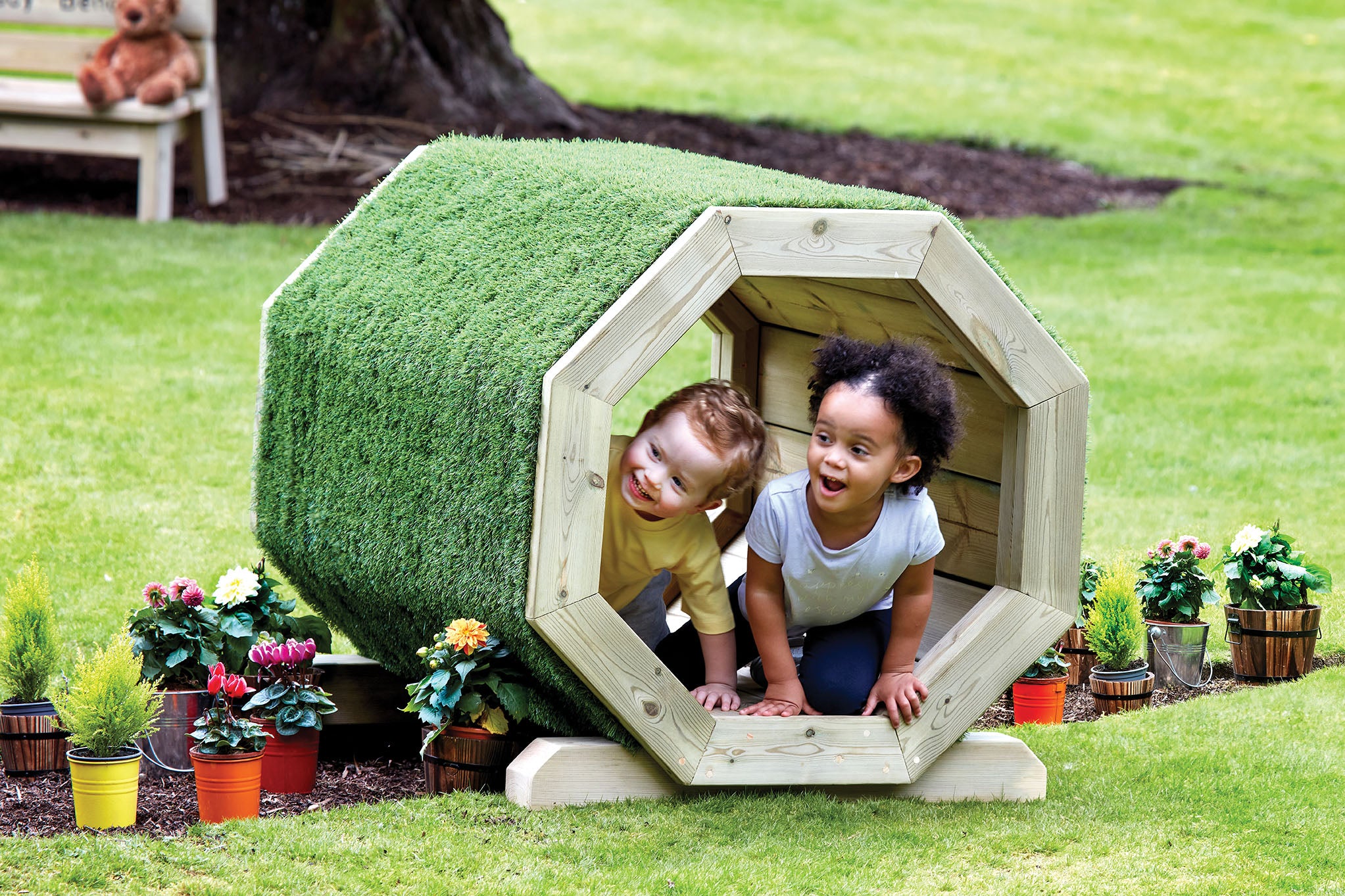 Octagonal Adventure Tunnel