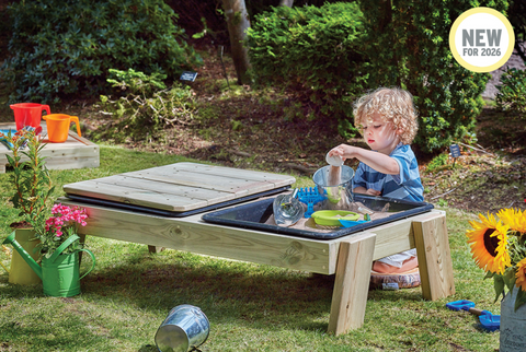 Baby Double Sand and Water Station