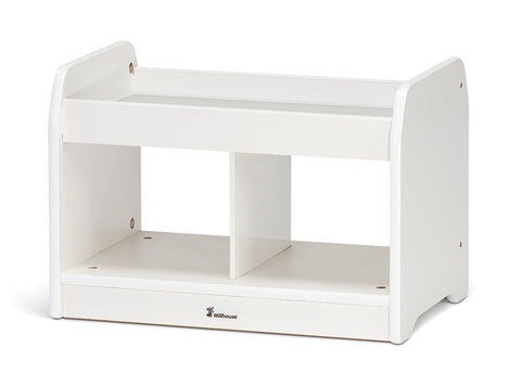 White Compact Low Mirror Play